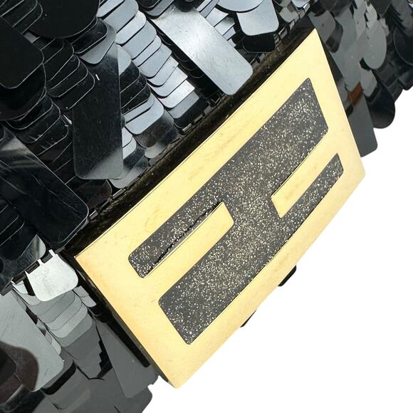 Fendi Sequin Mini Baguette Two-Way Bag - Picture 9 of 9